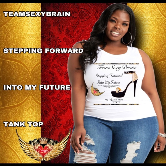 🆕TeamSexyBrain Stepping Forward Into My Future Tank Custmized - Picture 4 of 4